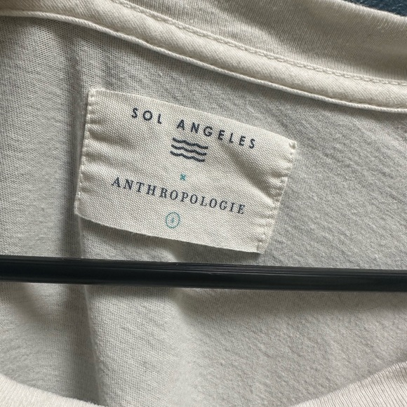 White tee shirt from anthropology - Picture 3 of 3